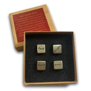 Pewter Get Lucky Dice